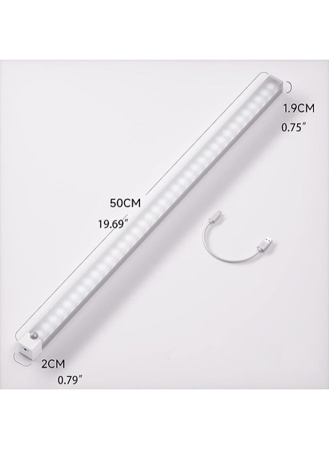 500mm Warm Indoor Under Cabinet Night Lights Wireless USB Rechargeable for Closet Hallway Stair Closet Kitchen - Image 2