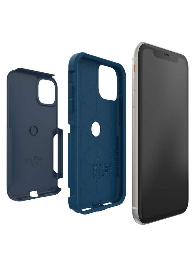 Otterbox OtterBox iPhone 11 Commuter Series Case - BESPOKE WAY (BLAZER BLUE/STORMY SEAS BLUE), slim & tough, pocket-friendly, with port protection  - Image 4