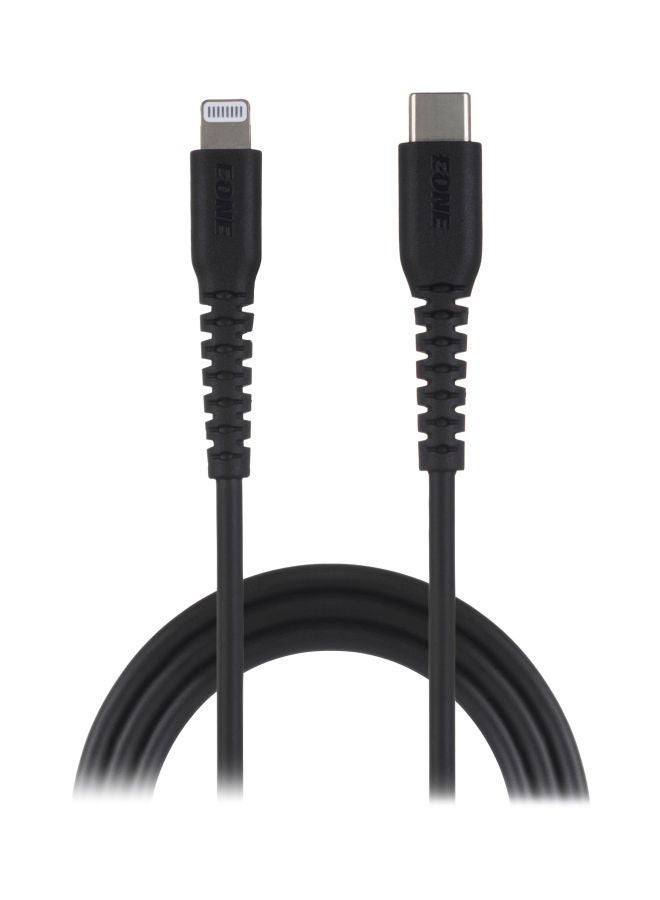 NIBEMINENT Lightning Data Sync Charging Cable Black