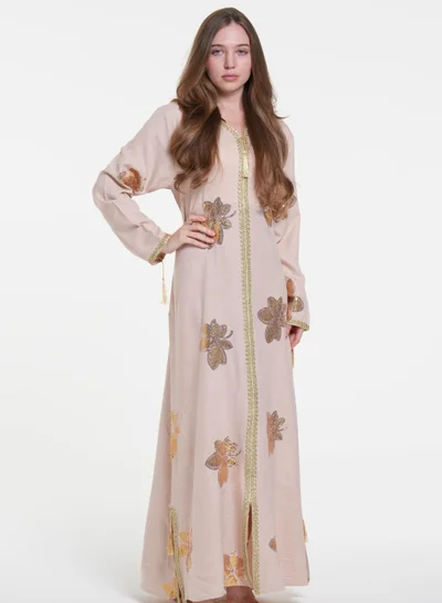 AL BENT AL SHARQIEH embroidered jalabiya dress