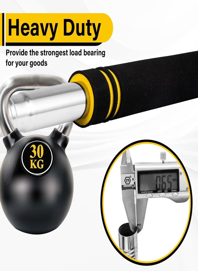 UEGHNS Truck Cargo Grabber, Cargo Grabber Pickup Truck Bed 34-77 inch Sturdy Truck Cargo Retrieval Pole with Two Replacement Hooks Essential Bed Buddy Cargo Truck Retriever Easy Pickup - Image 3
