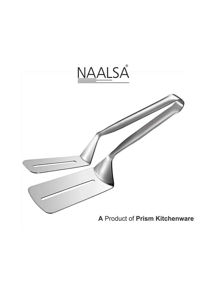 NAALSA - Opal 1pc Set Bread roti chapati chimta pakkad chipya Cooking Tong Stainless Steel - Image 2
