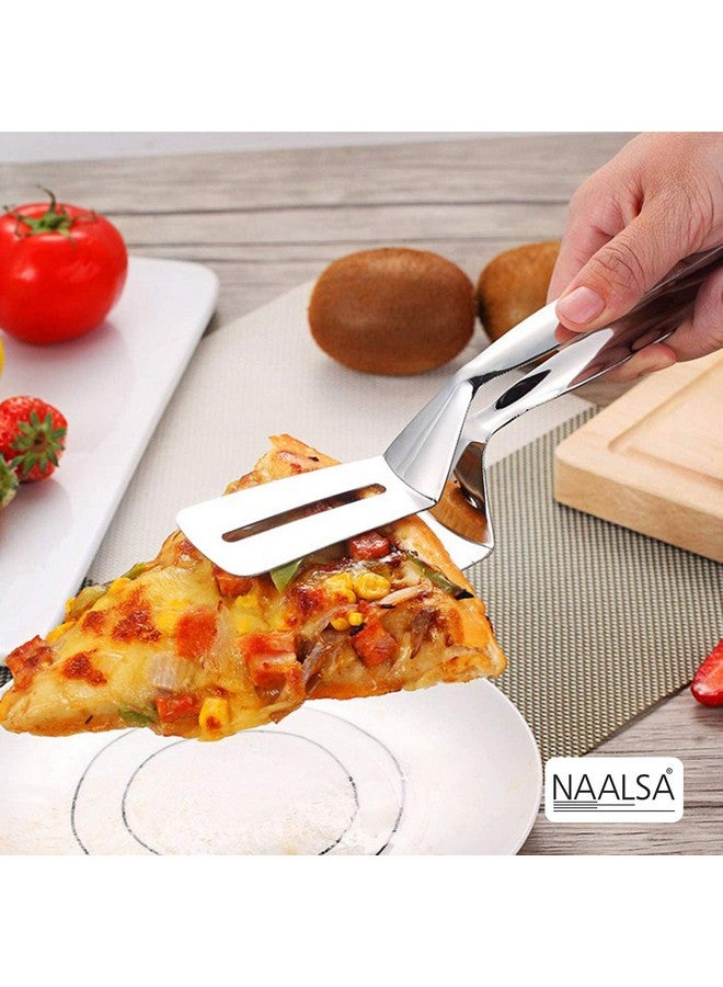NAALSA - Opal 1pc Set Bread roti chapati chimta pakkad chipya Cooking Tong Stainless Steel - Image 5