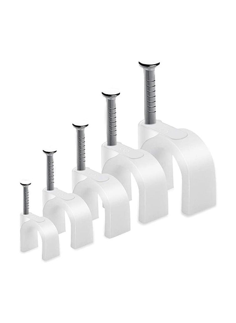 كنب تم تصميم مجموعة مشابك الكابلات لتنظيم وتأمين الكابلات والأسلاك والحبال الصغيرة بشكل فعال في إعدادات مختلفة. - Image 3