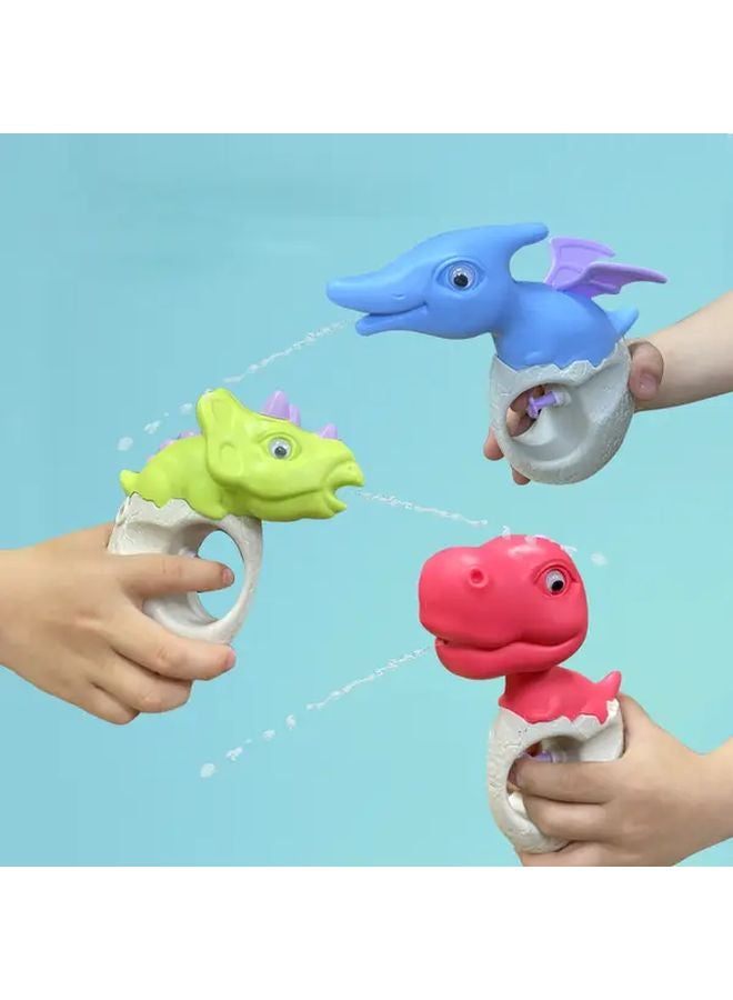 Red Dinosaur Water Squirters 2 Pack Pool Beach Bath Toy Set Ages 3 Plus Birthday Christmas Gift - Image 3