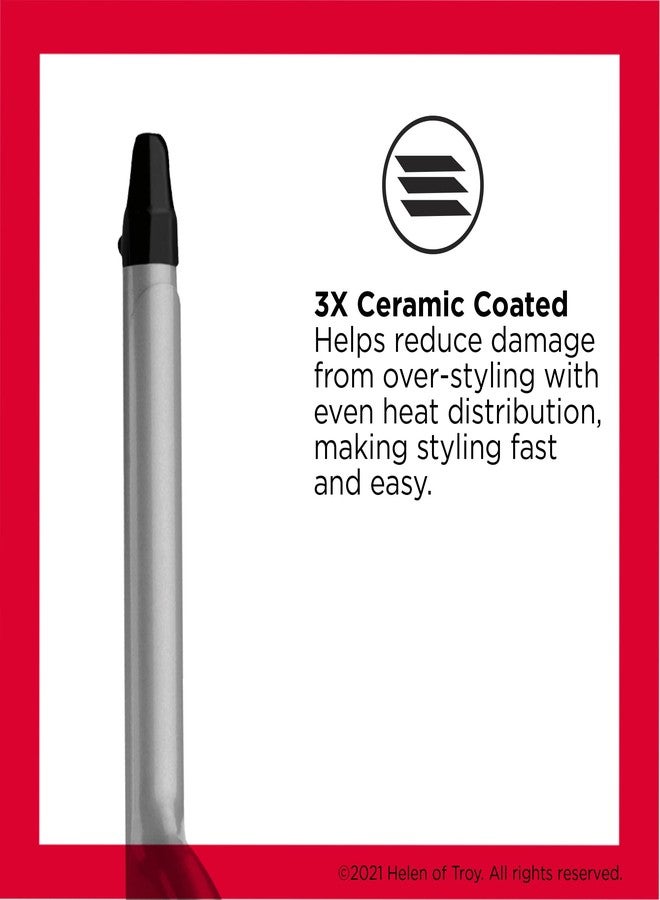 Revlon Perfect Heat Triple Ceramic Curling Iron | for Silky Smooth Spiral Curls (1/2 in) - Image 2