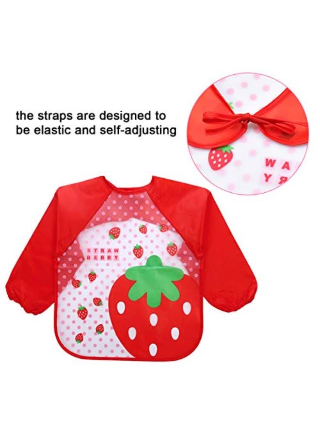 Waterproof Long Sleeve Bib ,Pack Of 4 - Image 3