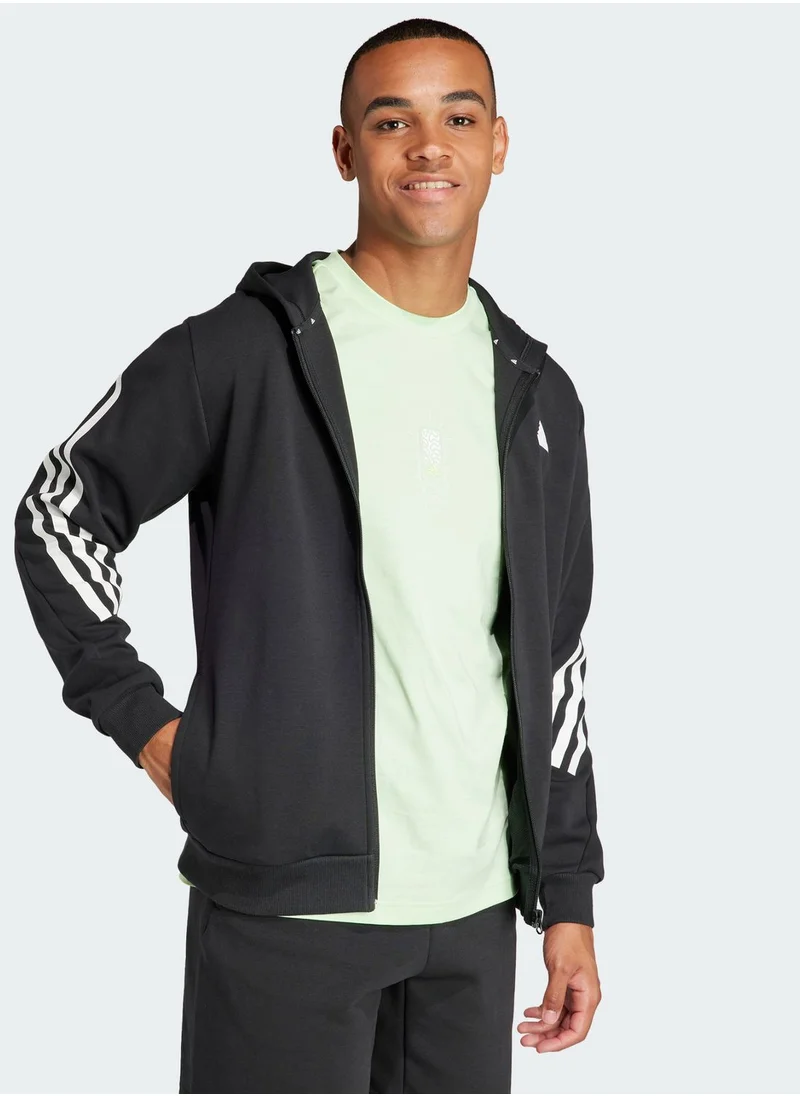 Adidas 3 Stripes Future Icons Hoodie