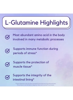 BESTVITE Lglutamine 1000Mg Per Capsule (240 Capsules) Free Form No Stearates No Fillers Gluten Free Non Gmo  - Image 4