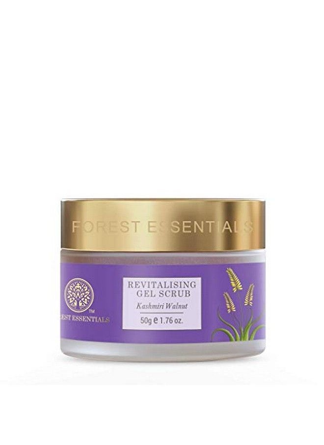 Forest Essentials - مقشر جل الجوز الكشميري المنشط؛ تقشير منشط؛ مقشر للوجه للجنسين؛ 50 جرام - Image 1