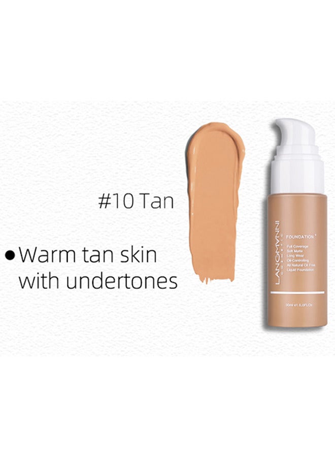 لانجمانّي تغطية كاملة الأساس السائل ، وتنعيم قاعدة خفي قاعدة ، وارتداء غير لامع خافياء الكريم الشمس ، يقلل من المسام ، وتجاعيد الجلود - مؤسسة رطوبة حقيقية متقدمة - Image 3