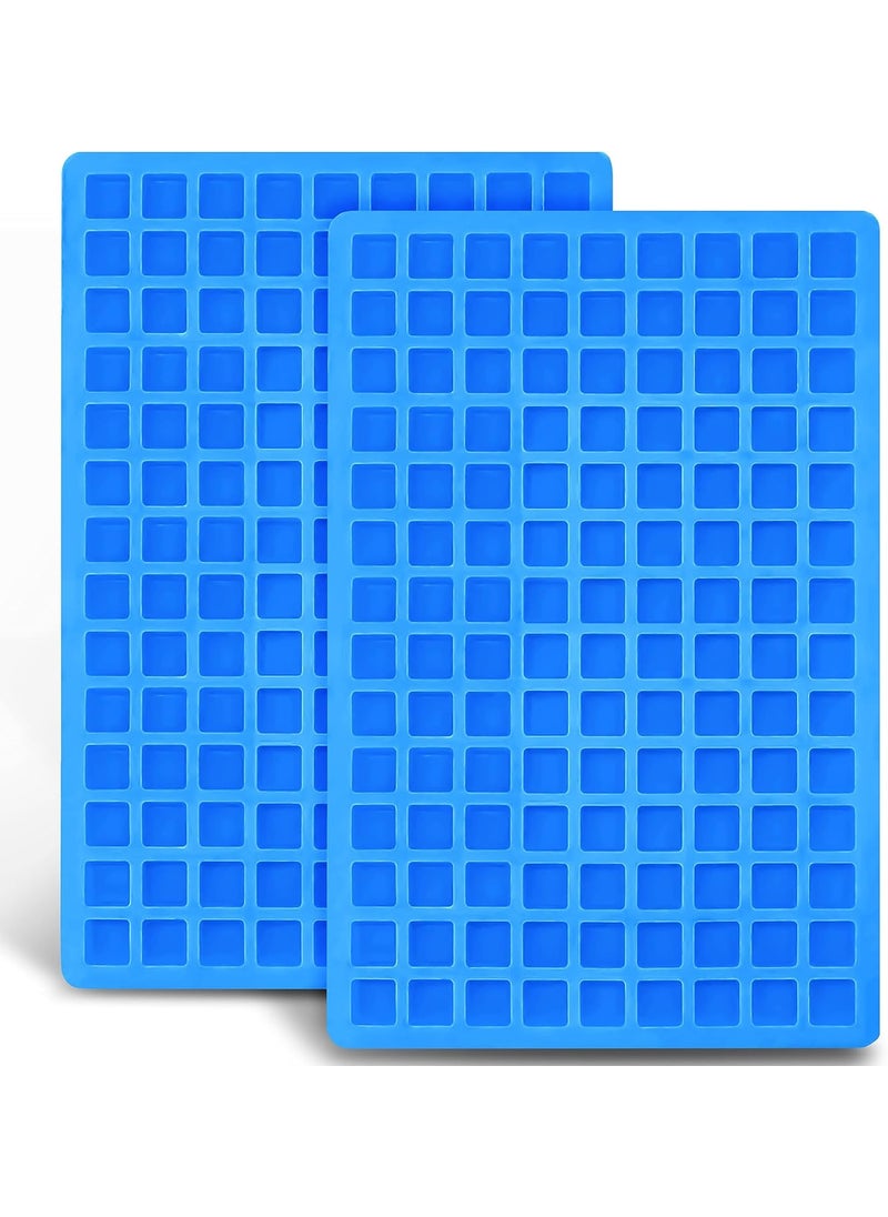 Karp KARP 126-Cavity Square Silicone Candy Mold Non-Stick Mini Chocolate for Homemade Caramels, Jelly, Gummy, Ice Cube, Truffles, Pralines & Ganache - Flexible & Easy to Release  - Image 1