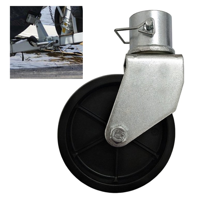 Trailer Jack Wheel: 1200LBS High-Strength Alloy Steel - Heavy-Duty Durability & Smooth Mobility for Utility Boat RV Trailers - Image 4