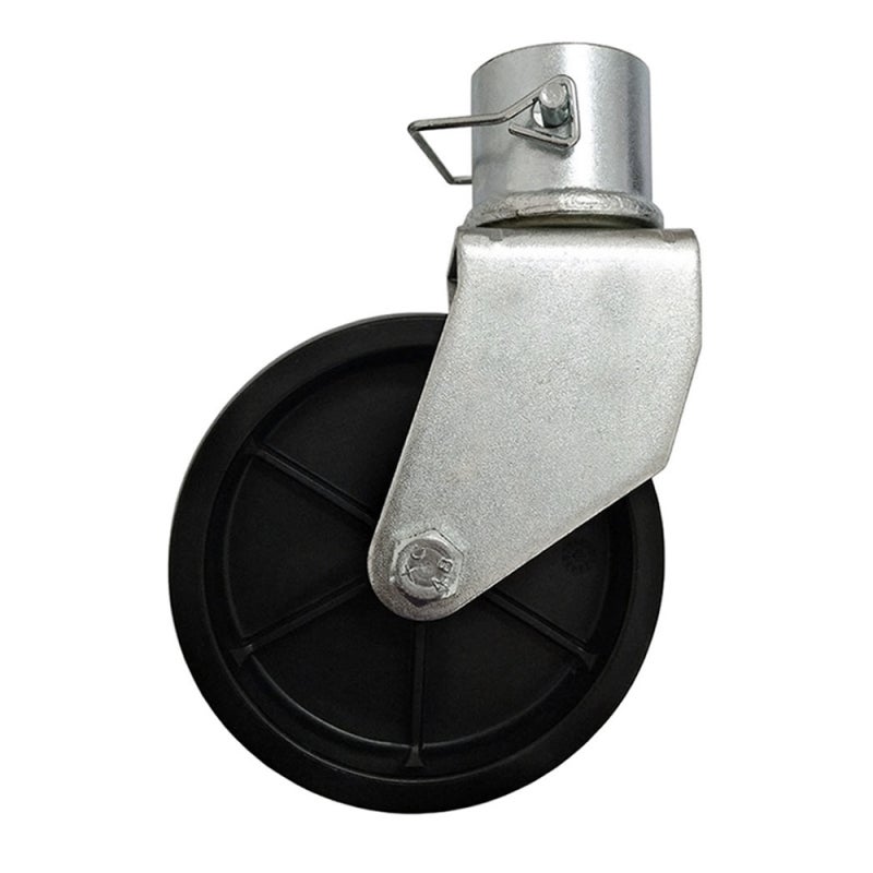 Trailer Jack Wheel: 1200LBS High-Strength Alloy Steel - Heavy-Duty Durability & Smooth Mobility for Utility Boat RV Trailers - Image 1