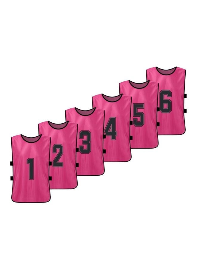 NIBEMINENT 6-Piece Basketball Training Vest Set - Image 1