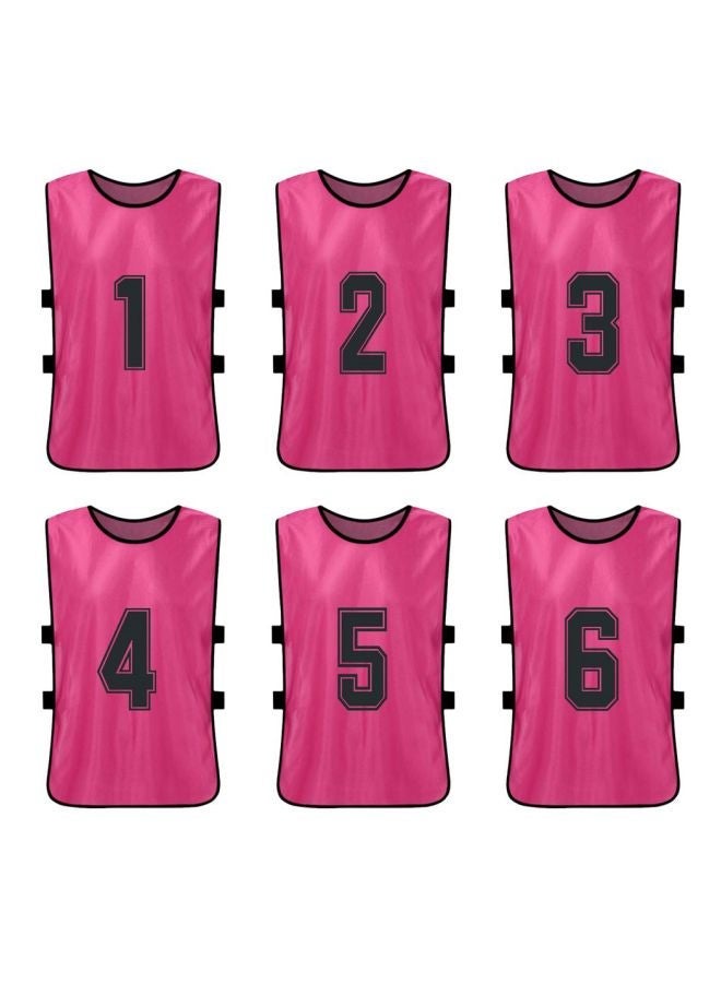 NIBEMINENT 6-Piece Basketball Training Vest Set - Image 3
