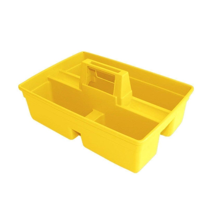 SHREEVA- Cleaning Caddy Organizer with Handle, Plastic Tool Storage Cleaning Supply Caddy for College Dorm, Kitchen, Garden, Under Sink - Image 3