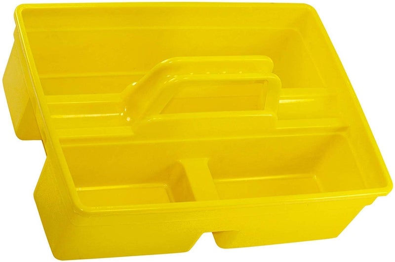 SHREEVA- Cleaning Caddy Organizer with Handle, Plastic Tool Storage Cleaning Supply Caddy for College Dorm, Kitchen, Garden, Under Sink - Image 2