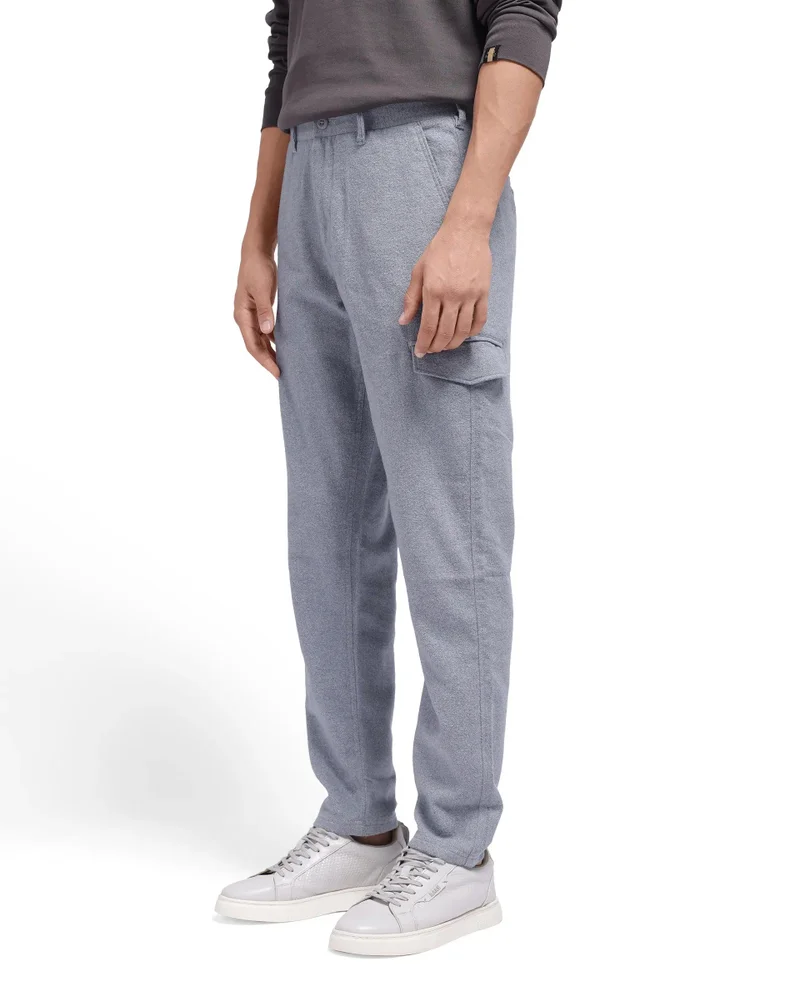 Rare Rabbit Men's Regular Fit Cargo Trouser