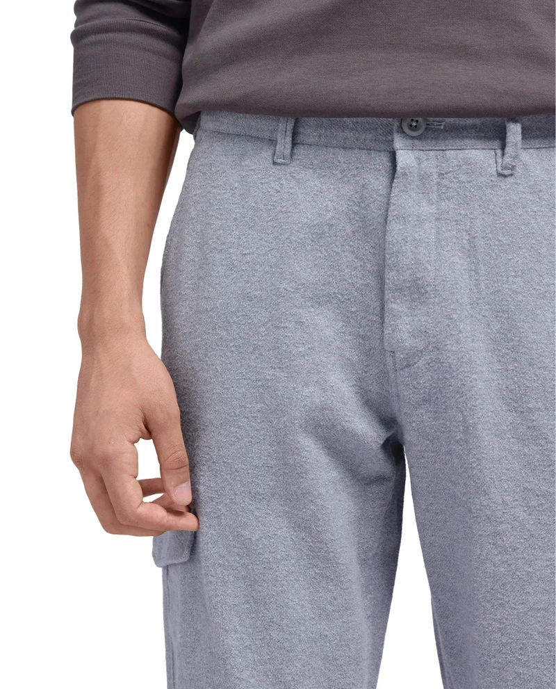 Rare Rabbit Men's Regular Fit Cargo Trouser