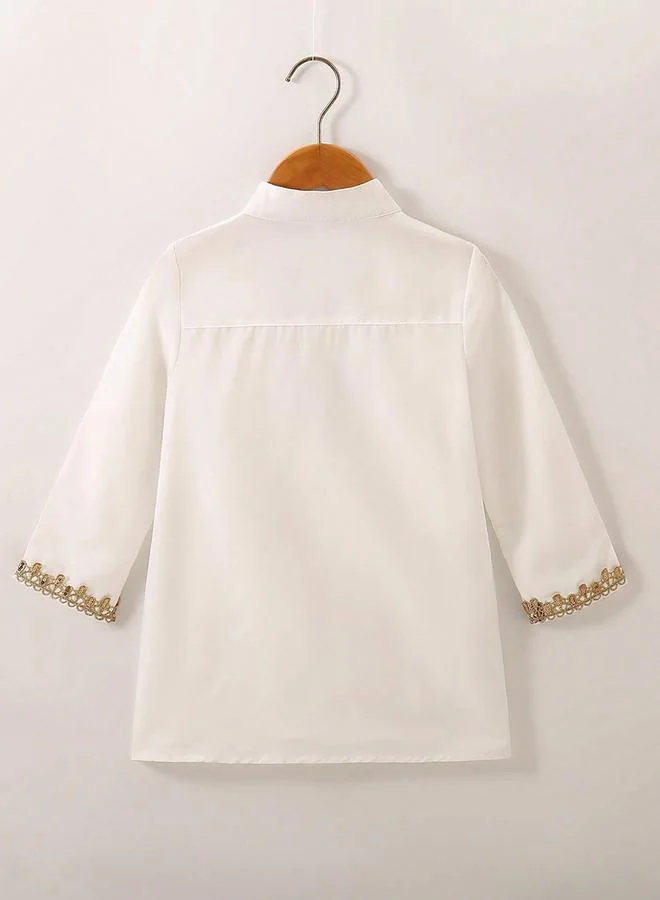 Take Two Take Two Boys Button Front Sequined Detail Shirt
