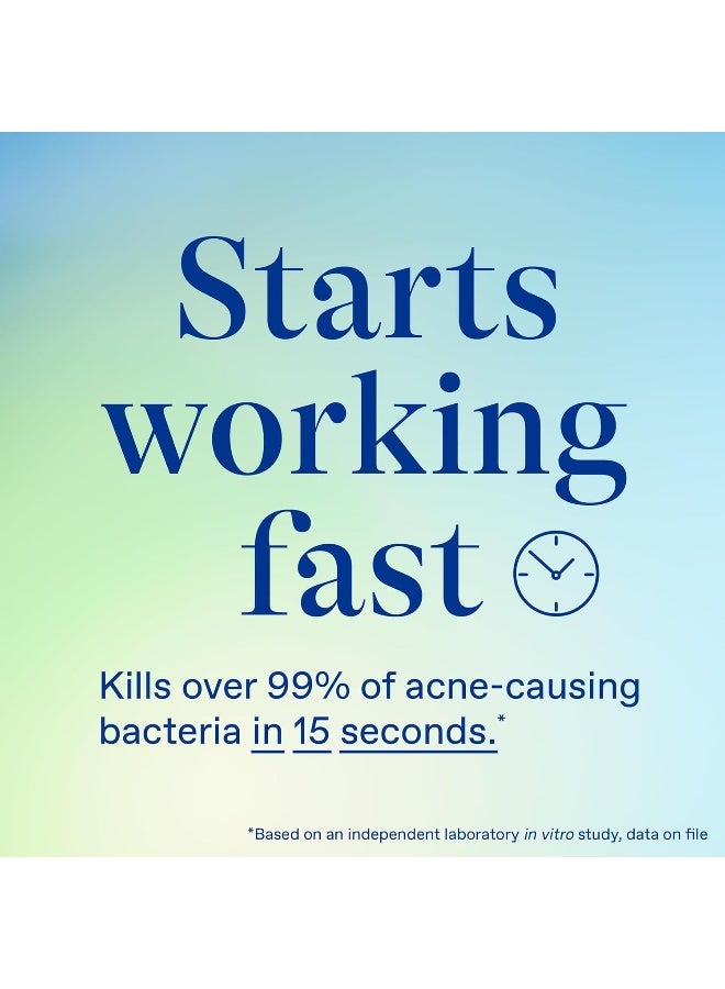 differin Acne Face Wash With 10% Benzoyl Peroxide, Maximum Strength Otc Acne Foaming Cleanser, Fast Acting Acne Treatment For Face And Body - Image 2