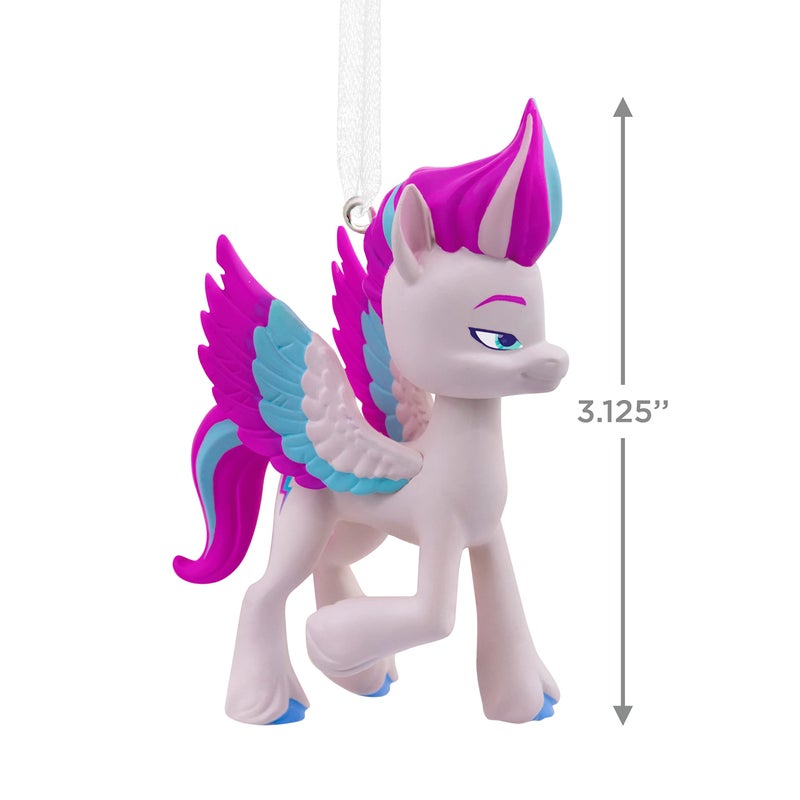 هولمارك Hallmark My Little Pony Zipp Resin Resin Christmas زخرفة (0003HCM0868) - Image 4