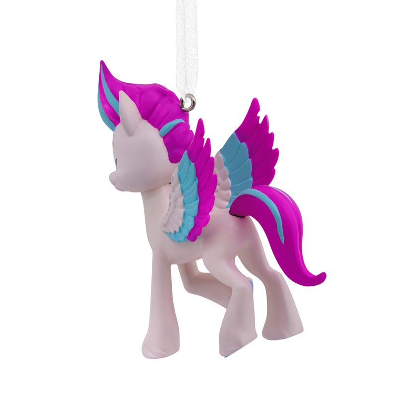 هولمارك Hallmark My Little Pony Zipp Resin Resin Christmas زخرفة (0003HCM0868) - Image 2