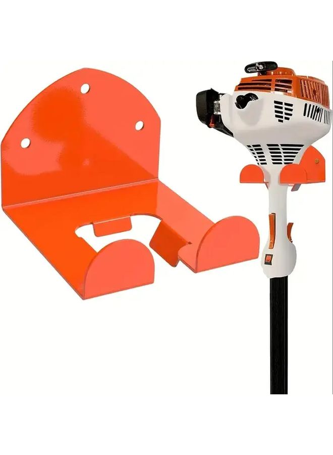 Orange Wall Mounted Tool Storage Hook Garage Organizer Rack For Power Tools - Image 2
