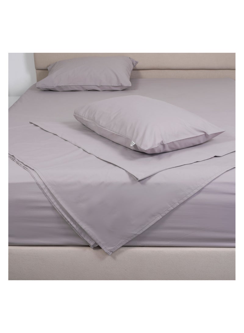 fitted bed sheet light gray200*200  - Image 2