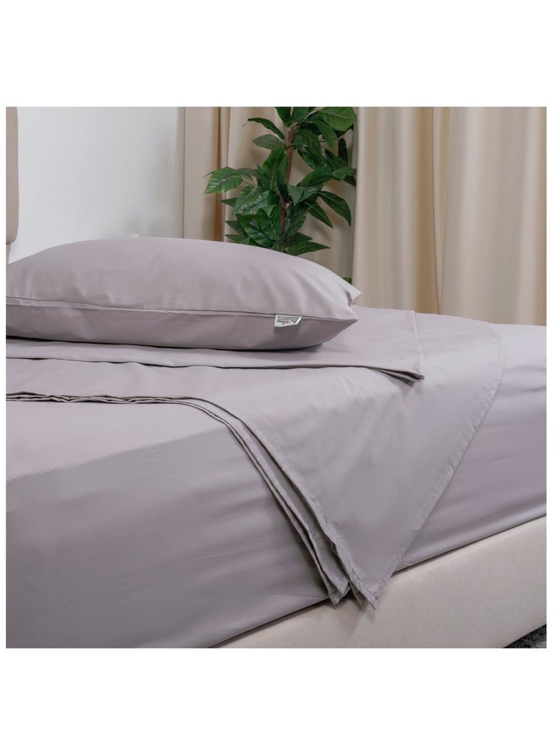 fitted bed sheet light gray200*200  - Image 3