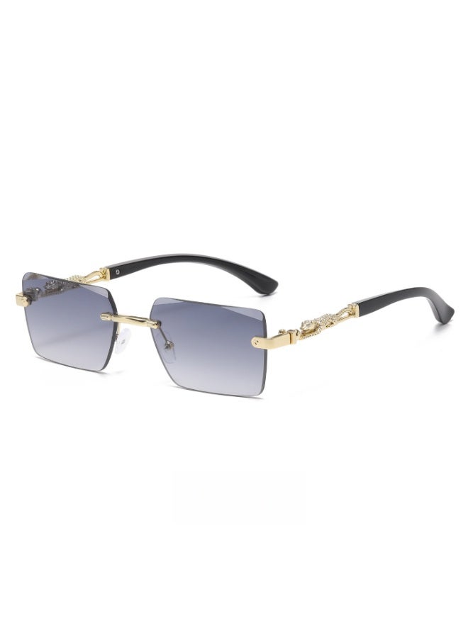 Nexlynx New Rimless Fashion Trend Sunglasses Personalized Sunglasses UV Protection Unisex - Image 2