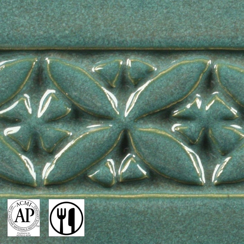 AMACO Potter's Choice High Fire Glaze Tourmaline - Image 3