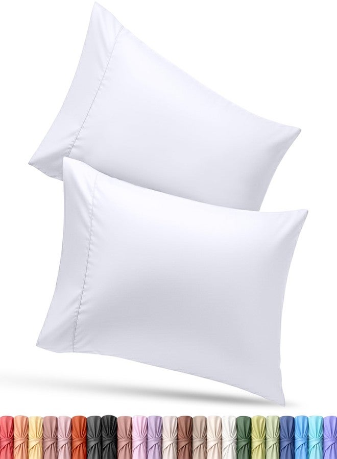 Utopia Bedding Queen Pillow Cases - 2 Pack - Envelope Closure - Soft Brushed Microfiber Fabric - Shrinkage and Fade Resistant Pillow Covers Queen Size 20 X 30 Inches (Queen, White) - Image 1