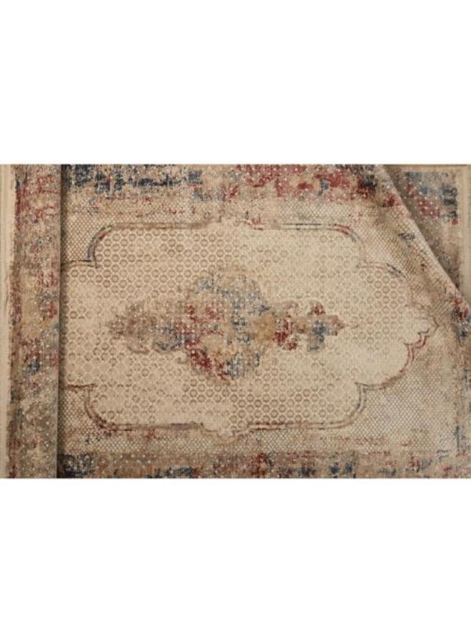NOUL Vintage-Style Area Rug, Floral Pattern