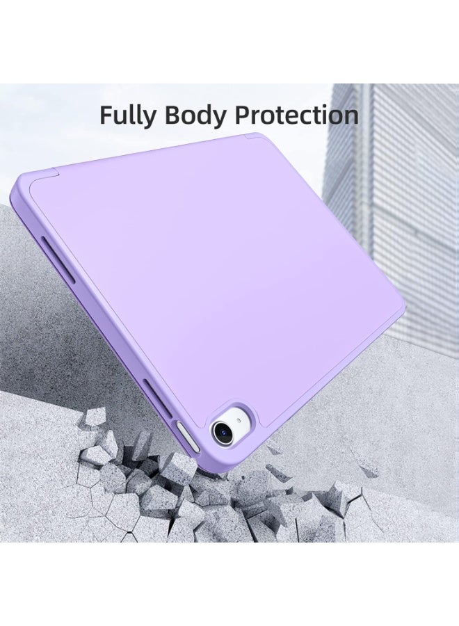 iPad (A16) 11th Generation Case 11 Inch 2025, iPad 10th Generation Case 2022 10.9 Inch with Pencil Holder, Soft TPU Back Slim Smart Protective Trifold Stand Cover, Auto Wake/Sleep - Image 5