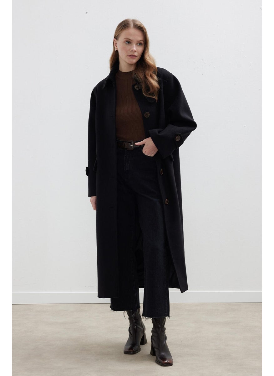 Manuka - Nora Kaşe Coat Black - Image 1