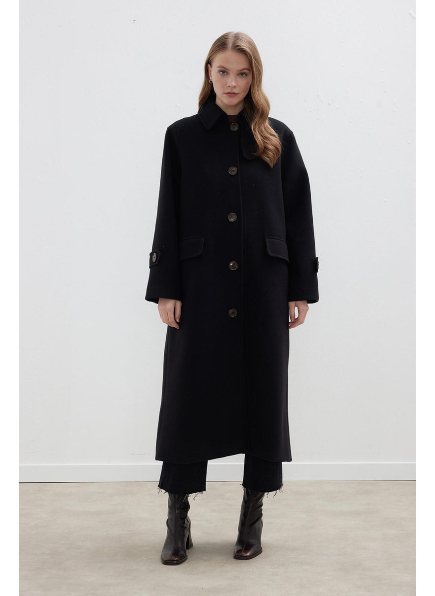 Manuka - Nora Kaşe Coat Black - Image 1