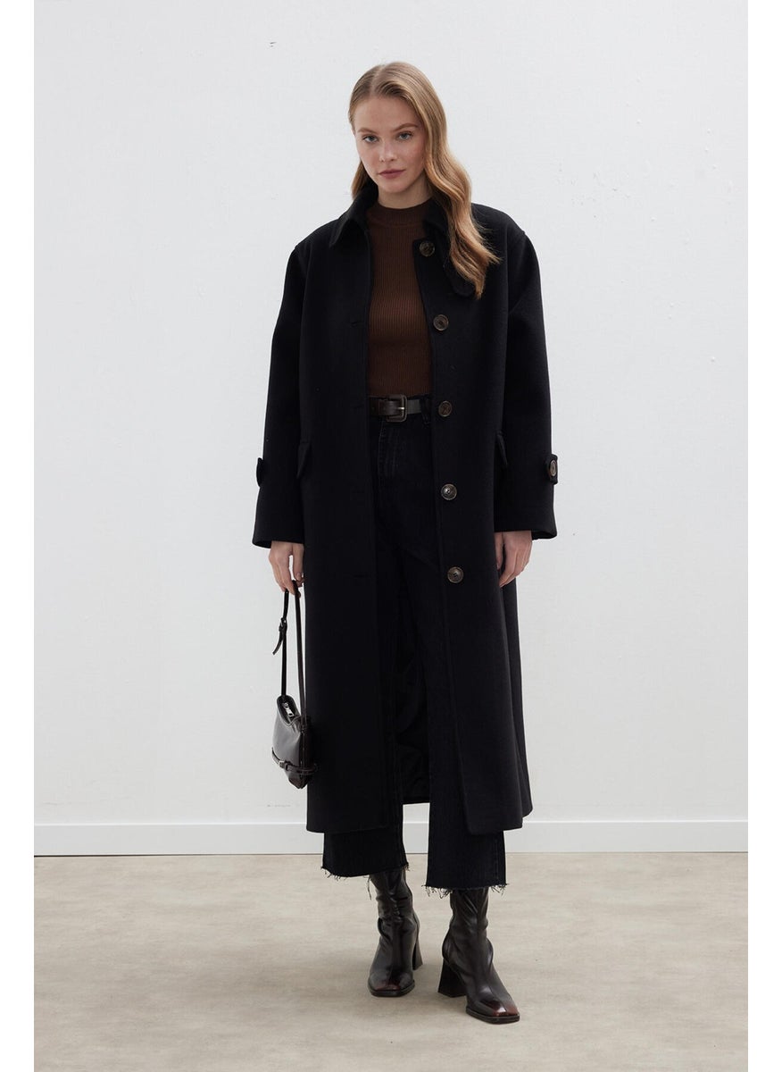 Manuka - Nora Kaşe Coat Black - Image 1