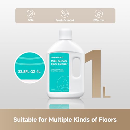 DREAME Floor Cleaning Solution Compatible with Matrix Series / Aqua10 Series/X Series / Aqua10 Series/L Series Robot Vacuum and Mop (33.81 Fl Oz) - Image 2