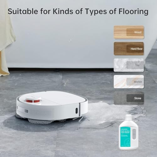 DREAME Floor Cleaning Solution Compatible with Matrix Series / Aqua10 Series/X Series / Aqua10 Series/L Series Robot Vacuum and Mop (33.81 Fl Oz) - Image 4