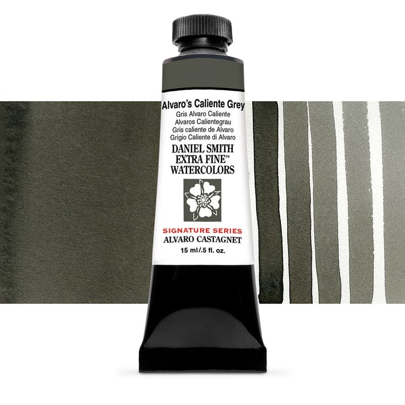 Daniel Smith Watercolor, 15 Milliliter Tube, Alvaro's Caliente Grey (284600243) - Image 1