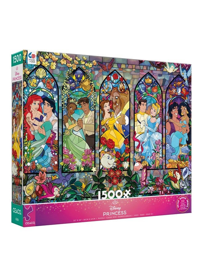 Ceaco - Disney - Princess Castle Royal Windows - 1500 Piece Jigsaw Puzzle - Image 3