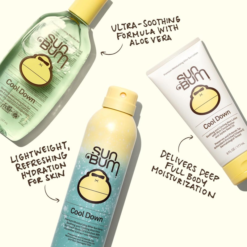 Sun Bum Cool Down Original Aloe Vera Spray - 170g Moisturizing After Sun Spray - Image 4