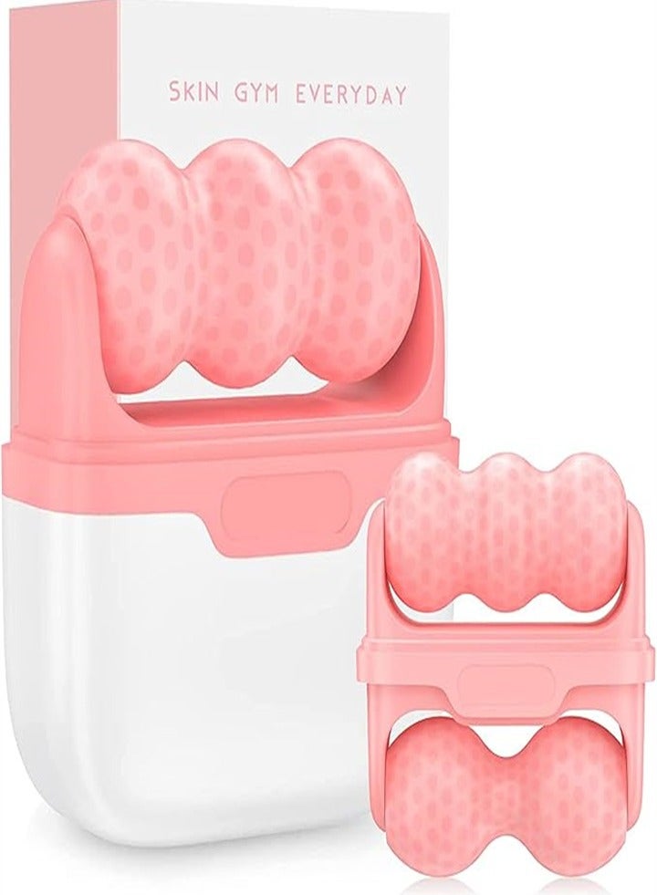 بكرة ثلج للوجه والجسم، جهاز تدليك بالثلج لعلاج انتفاخات الوجه والعين، والصداع النصفي، وتسكين الآلام، ومنتج للعناية ببشرة الوجه، وأداة علاج، وأداة تجميل محمولة للعناية بالبشرة - Image 1