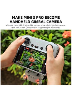 Generic Portable Drone Shooting Adapter Holder - Handheld Mount Bracket for DJI RC Mini 3 Pro - Upgrade Parts for Camera Drone Compatibility  - Image 5