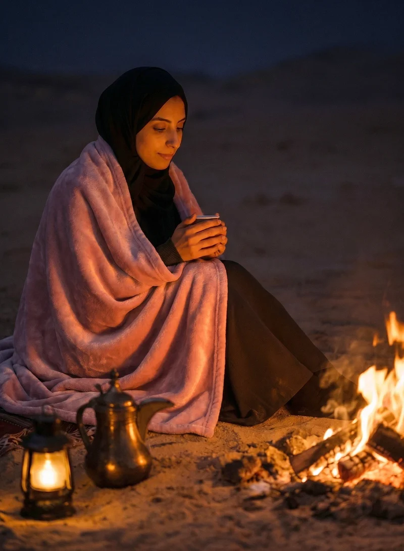 سيد المنسوجات المنزلية بطانية مخمل خفيفه بمقاس مزدوج، سلسلة مورا، 350 جم/متر مربع، 260 × 240 سم، صوف إضافي فائق النعومة لجميع فصول السنة، يستخدم كغطاء للسرير بطانيات .