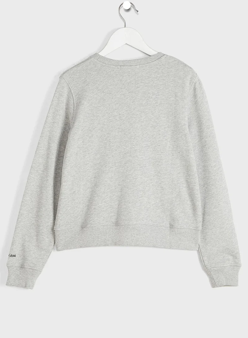 Calvin Klein Jeans Kids Logo Sweatshirt