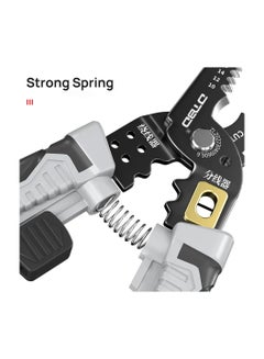 KASTWAVE 8 in 1 Self-Adjusting Wire Stripper Cutter, Universal Automatic Electrical Wire Strippers for Wire Stripping, Cable Cutting, Crimping Tools from 10 AWG to 24 AWG, Professional Electrician Pliers Tools  - Image 5