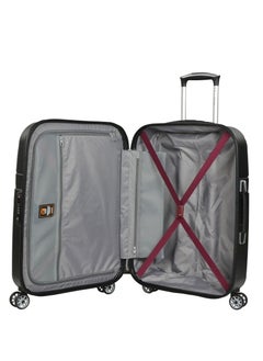 Hard Case Trolley Luggage Set of 3 Makrolon Polycarbonate Super Lightweight Anti Scratch Suitcases 4 Quiet Double Wheels TSA Lock KF91 Black - pzsku/Z3E0E98C9376814D19EDEZ/45/_/1660117672/21797ea7-55ca-4a15-abd1-f387533c328b